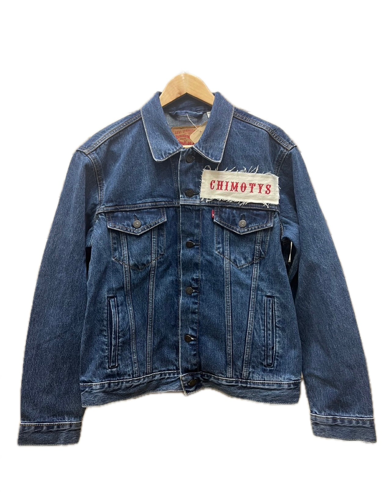 今市隆二着用!!) 物凄 VETEMENTS×LEVI'S デニムジャケット