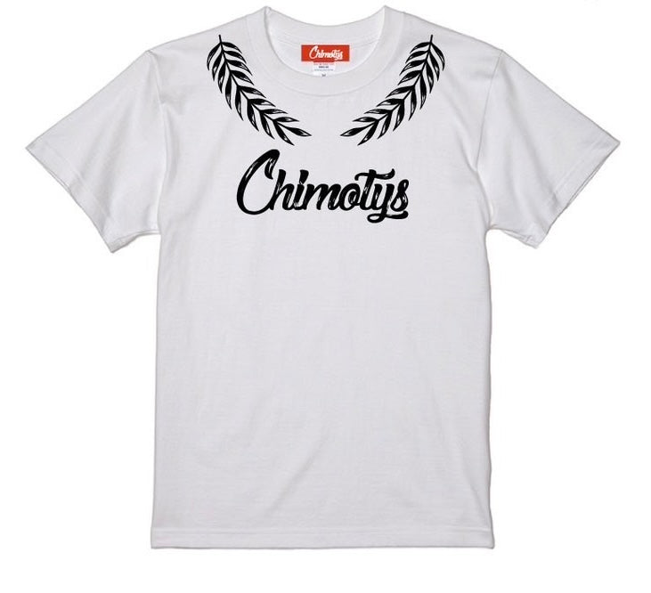 CHIMOTYS Tシャツ WHITE✖️BLACK