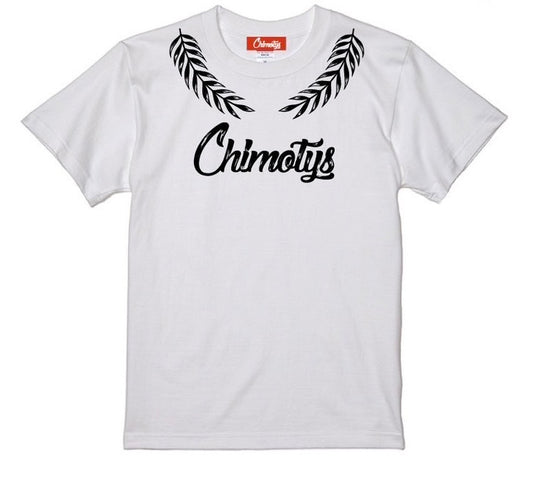 CHIMOTYS Tシャツ WHITE✖️BLACK