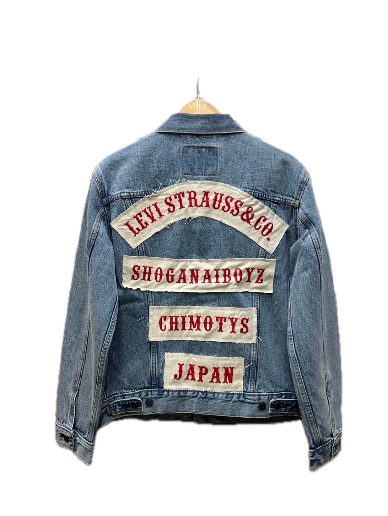 CHIMOTYS✖️LEVI’S デニムジャケット　ライトブルー