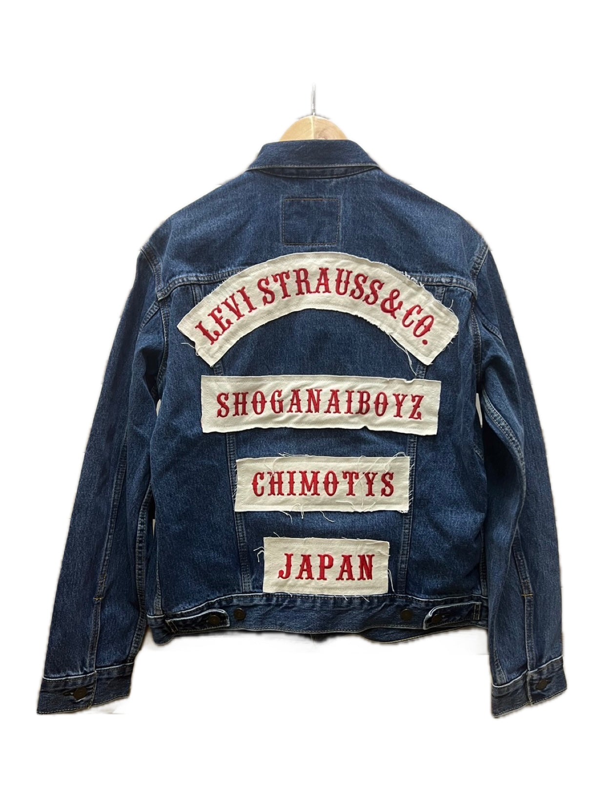 CHIMOTYS✖️LEVI’S デニムジャケット　ブルーデニム